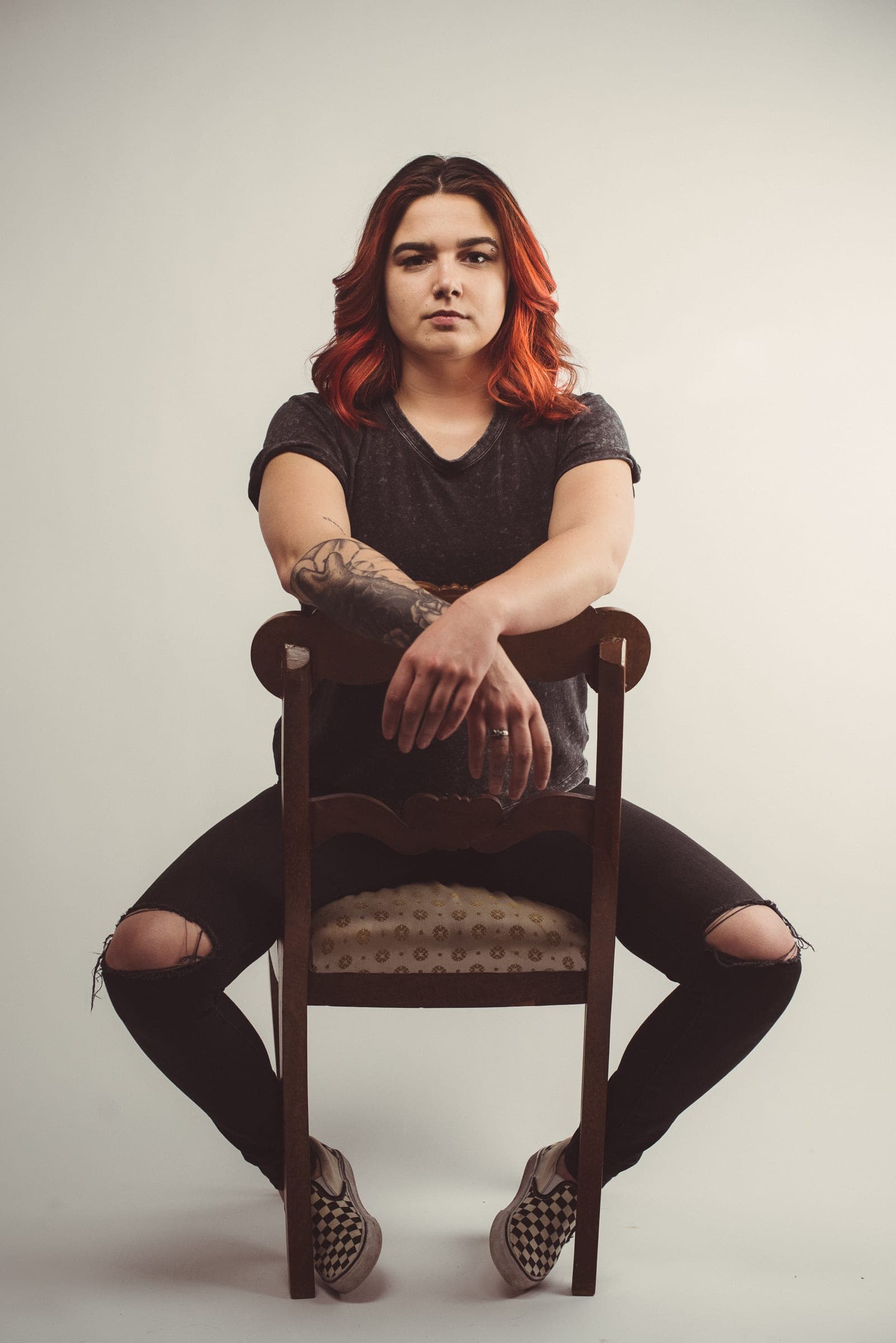 Studio portrait
