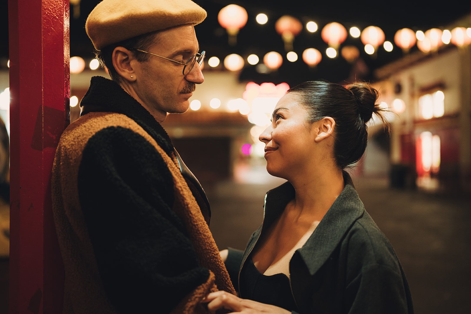 Romantic Night Shoot in Chinatown: Lanterns & Love, photo 3 by Pete Cohen, Los Angeles photographer