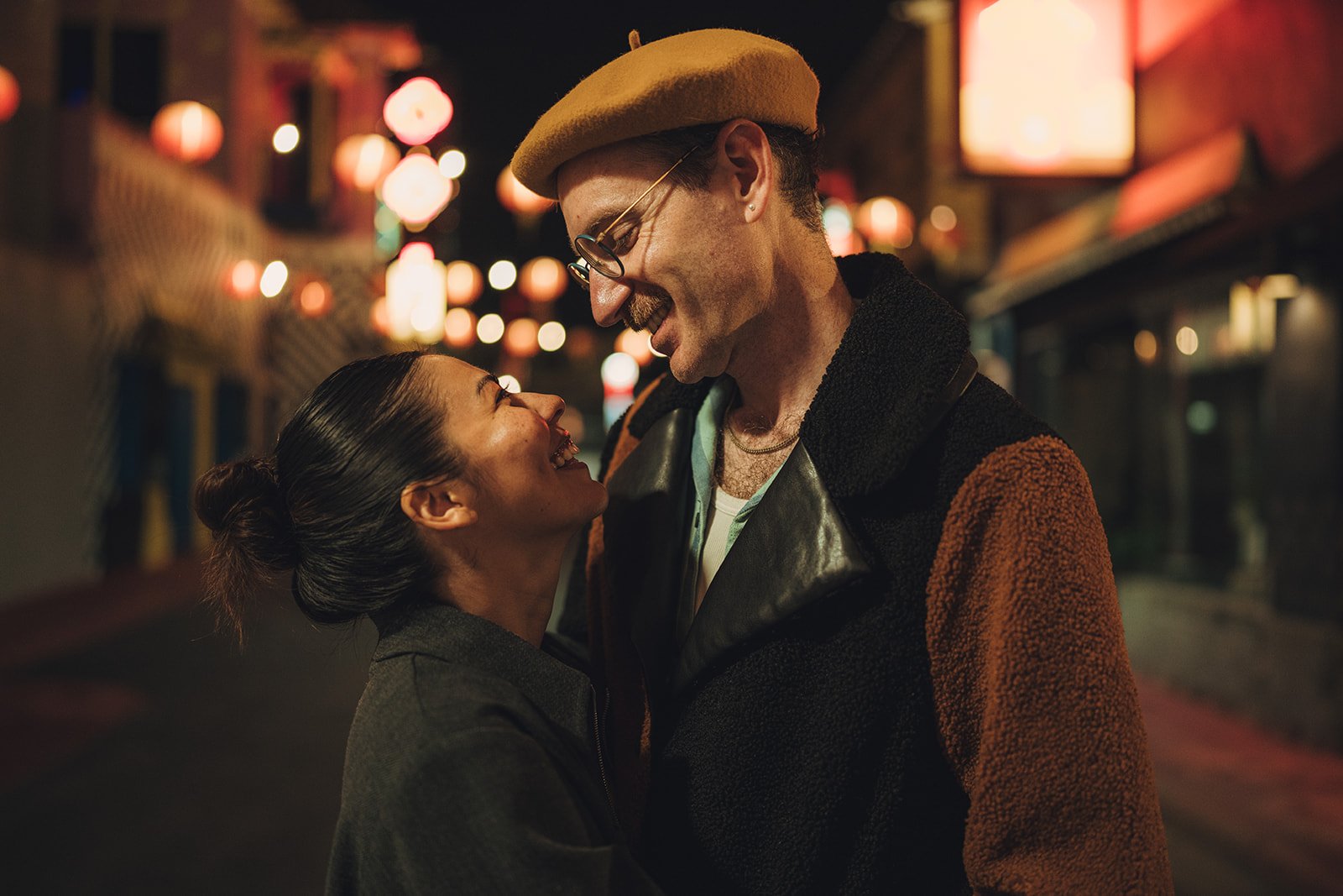 Romantic Night Shoot in Chinatown: Lanterns & Love, photo 10 by Pete Cohen, Los Angeles photographer