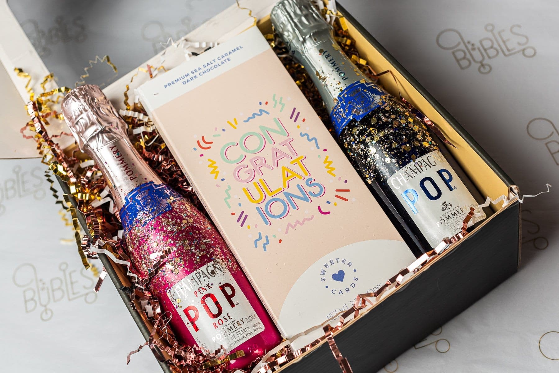 Product Shoot for Bubles Champagne Gift Boxes - Los Angeles, photo 6 by Pete Cohen, Los Angeles photographer